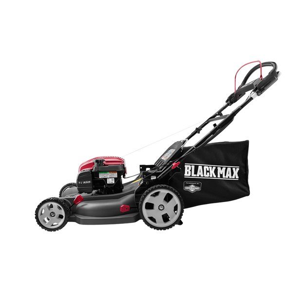 Black Max mower — retail image