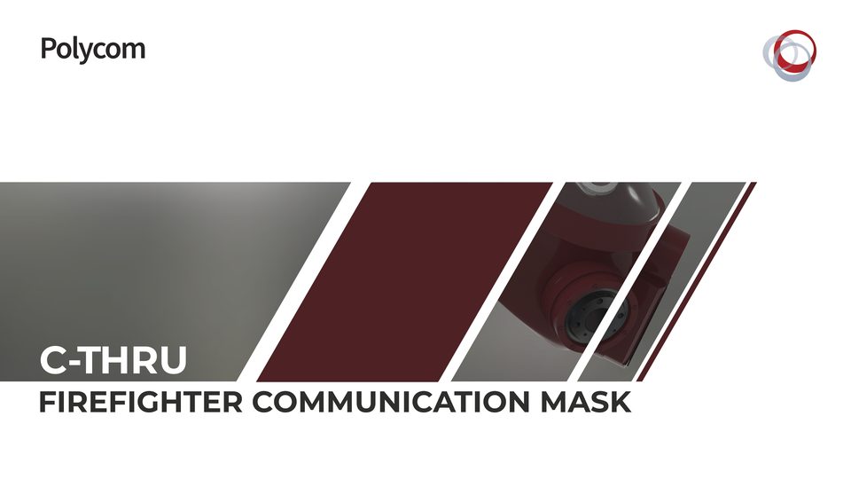 C-THRU — firefighter communication mask