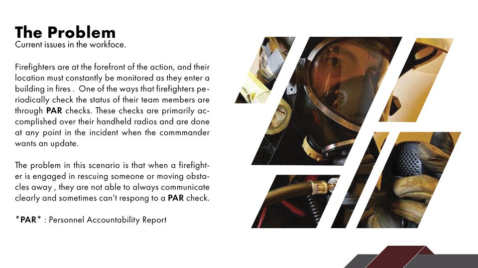 The problem — PAR checks over handheld radios