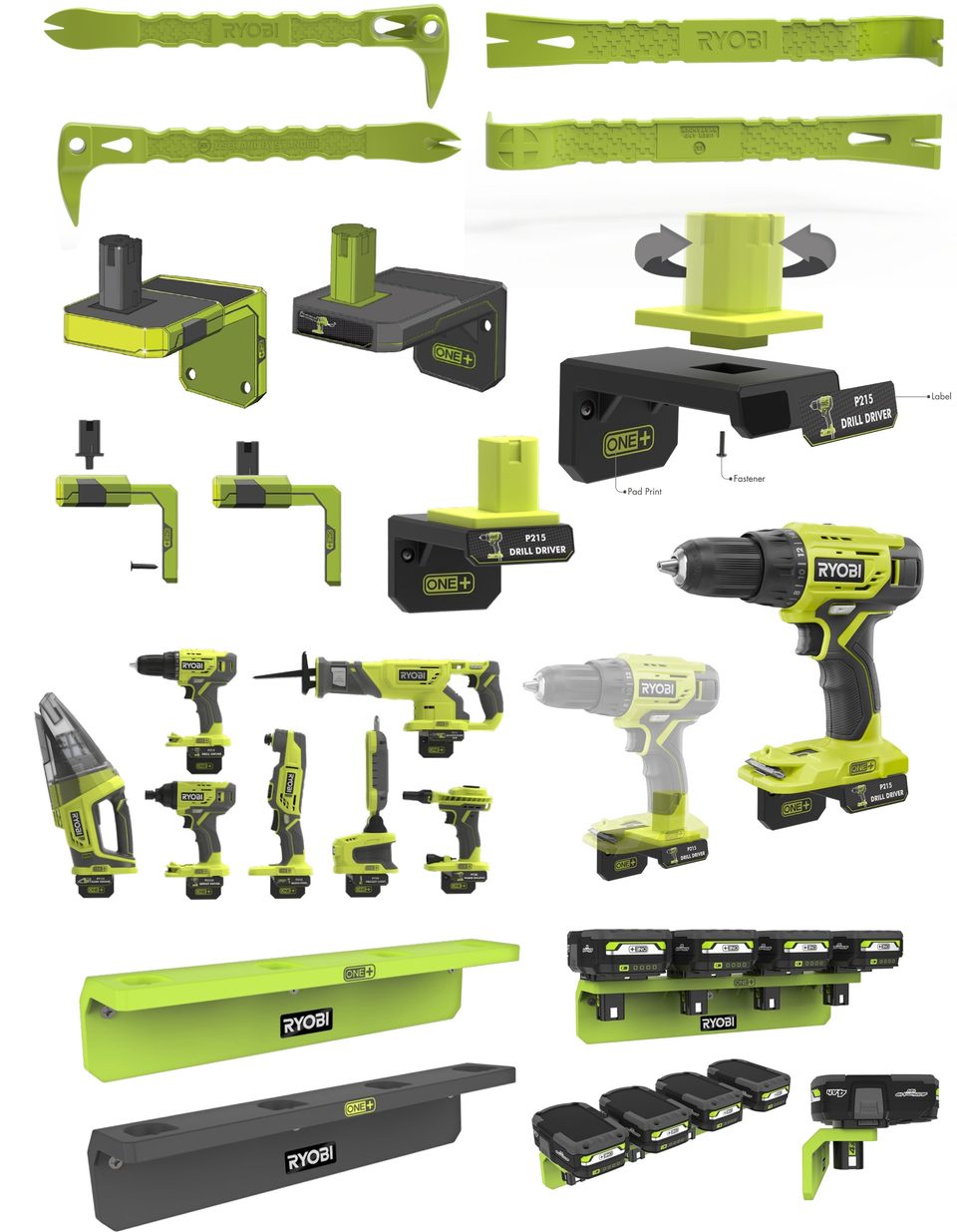 Ryobi Power Equipment — early ideation