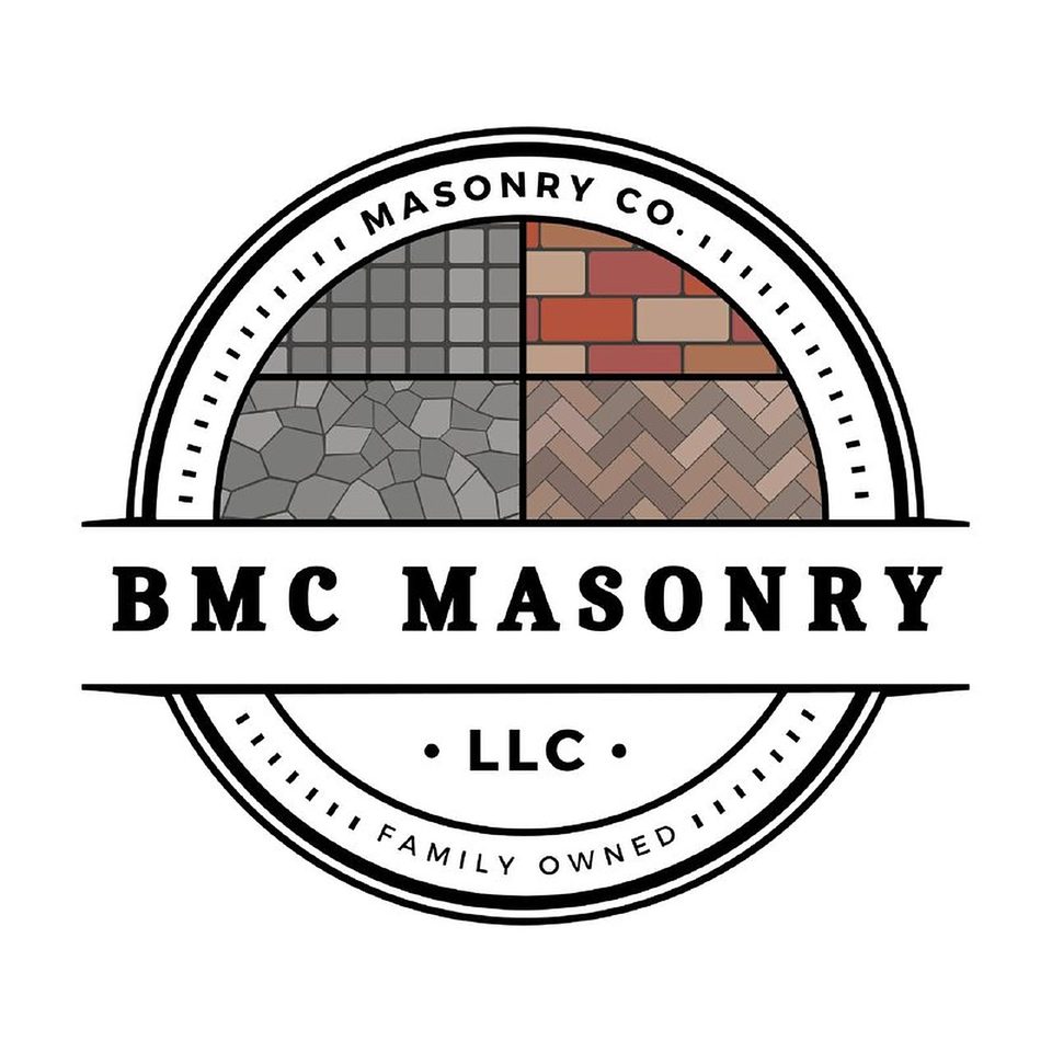 BMC Masonry Logo: BMC Masonry — light version