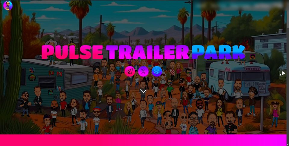 Launch Landing Pages: Pulse Trailer Park — desktop hero