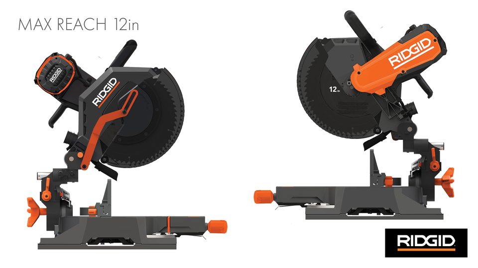 Max Reach 12 in. — side views