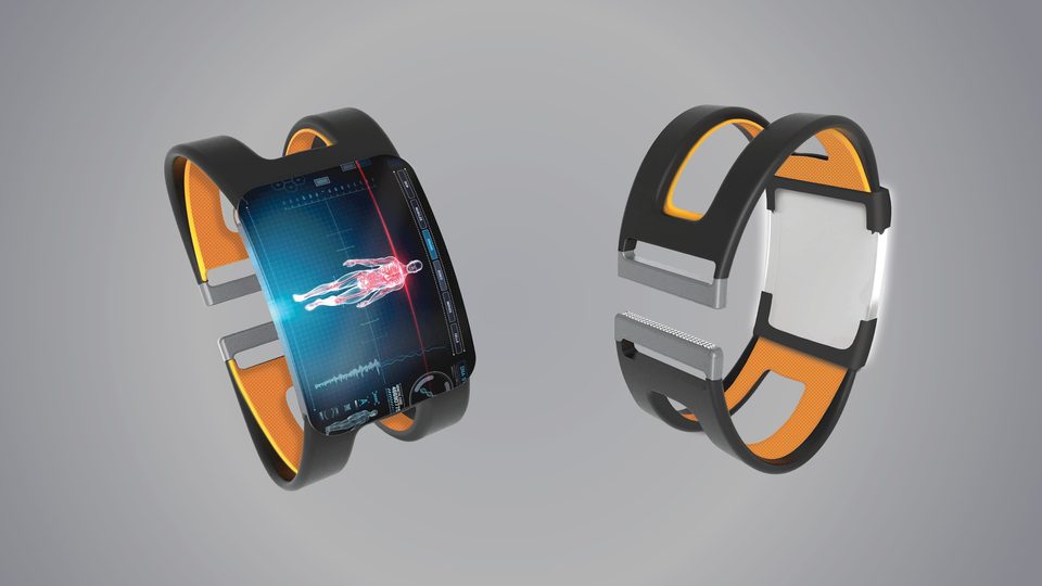 Sensa Flex — display on and off